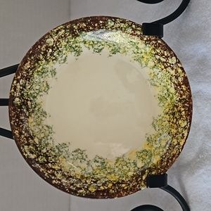 Vernon Ware  Metlox Poppytrail Vintage Hawaiian Coral Set of 2 Bread Plates